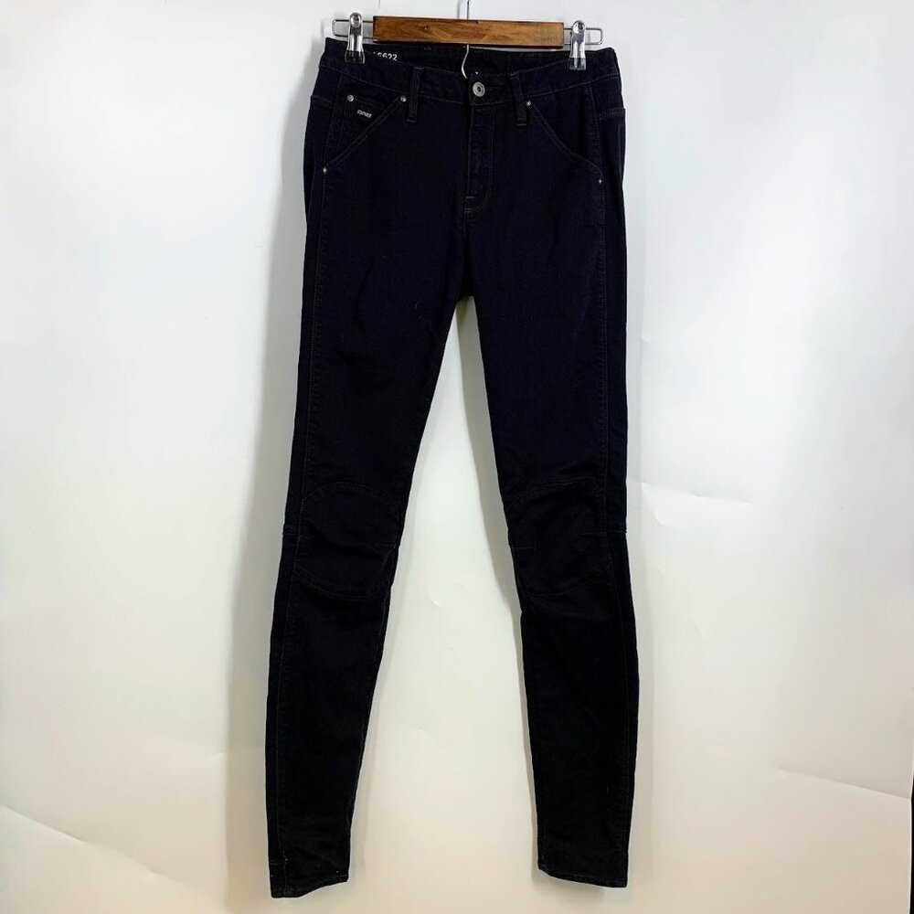 G Star Raw Women's Mid Skinny Cotton Stretch Skinny Jeans‎ Size 27